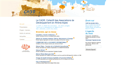 Desktop Screenshot of cadr.fr