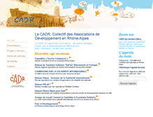 Tablet Screenshot of cadr.fr